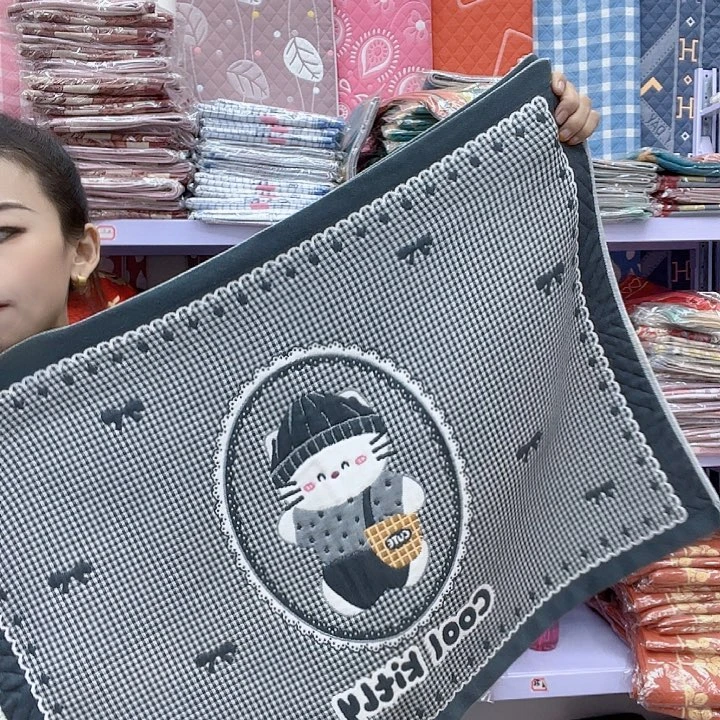 棉灰色小白猫纯棉