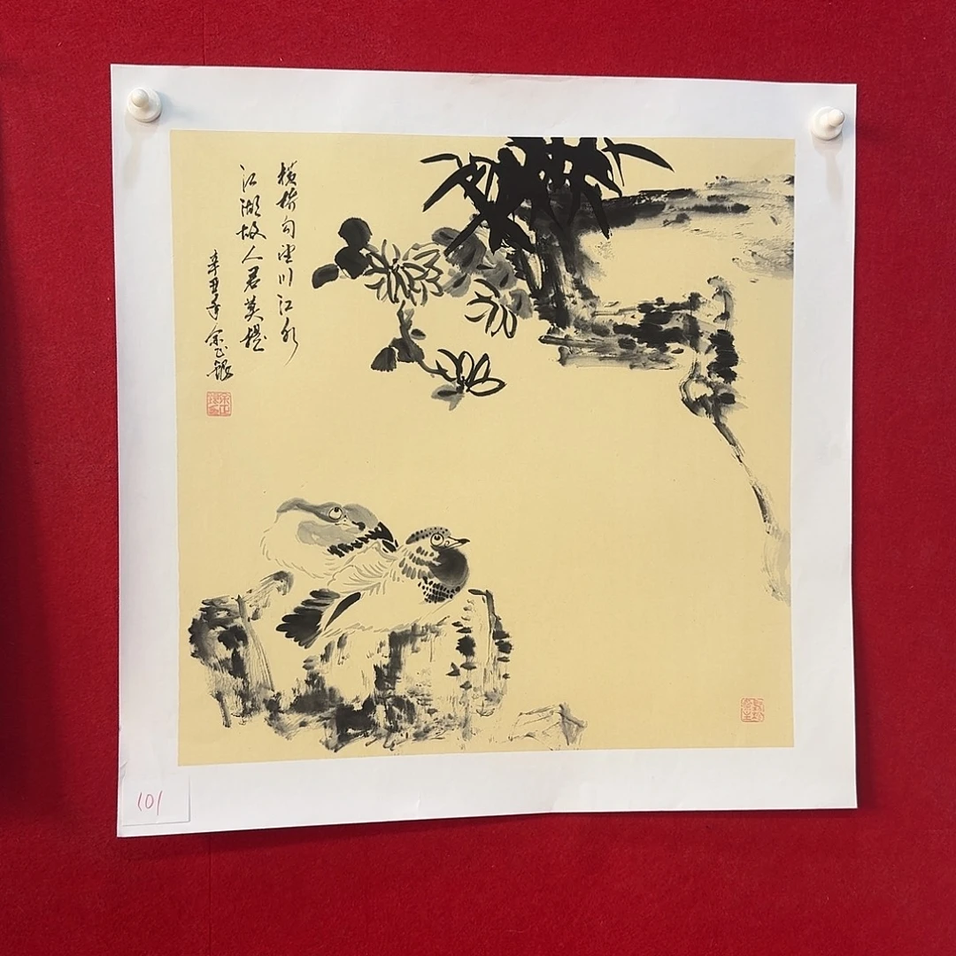 国画手绘国画作品