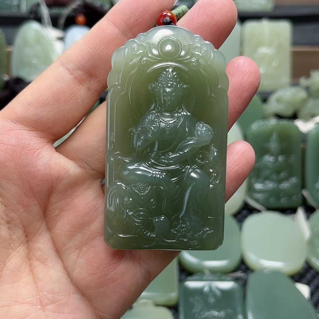 和田玉未镶嵌颈饰?****?