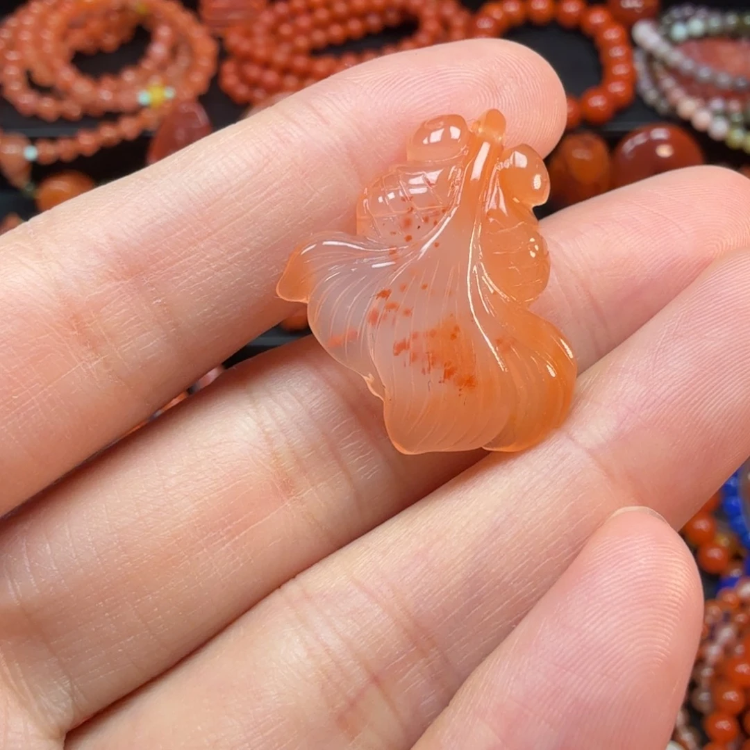 南红玛瑙未镶嵌配饰