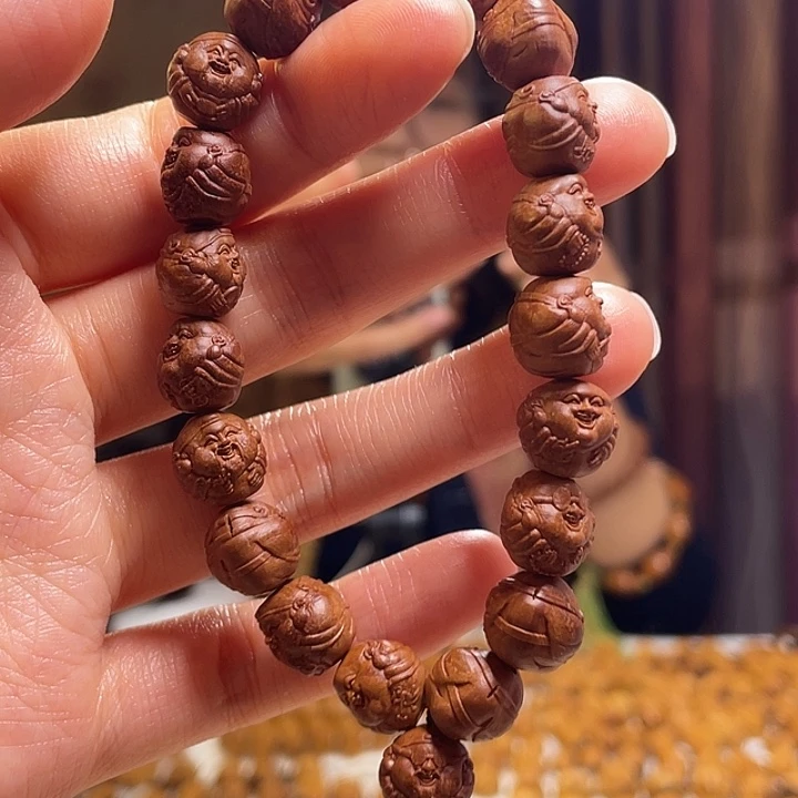 手串/手链橄榄核龙纹桃核