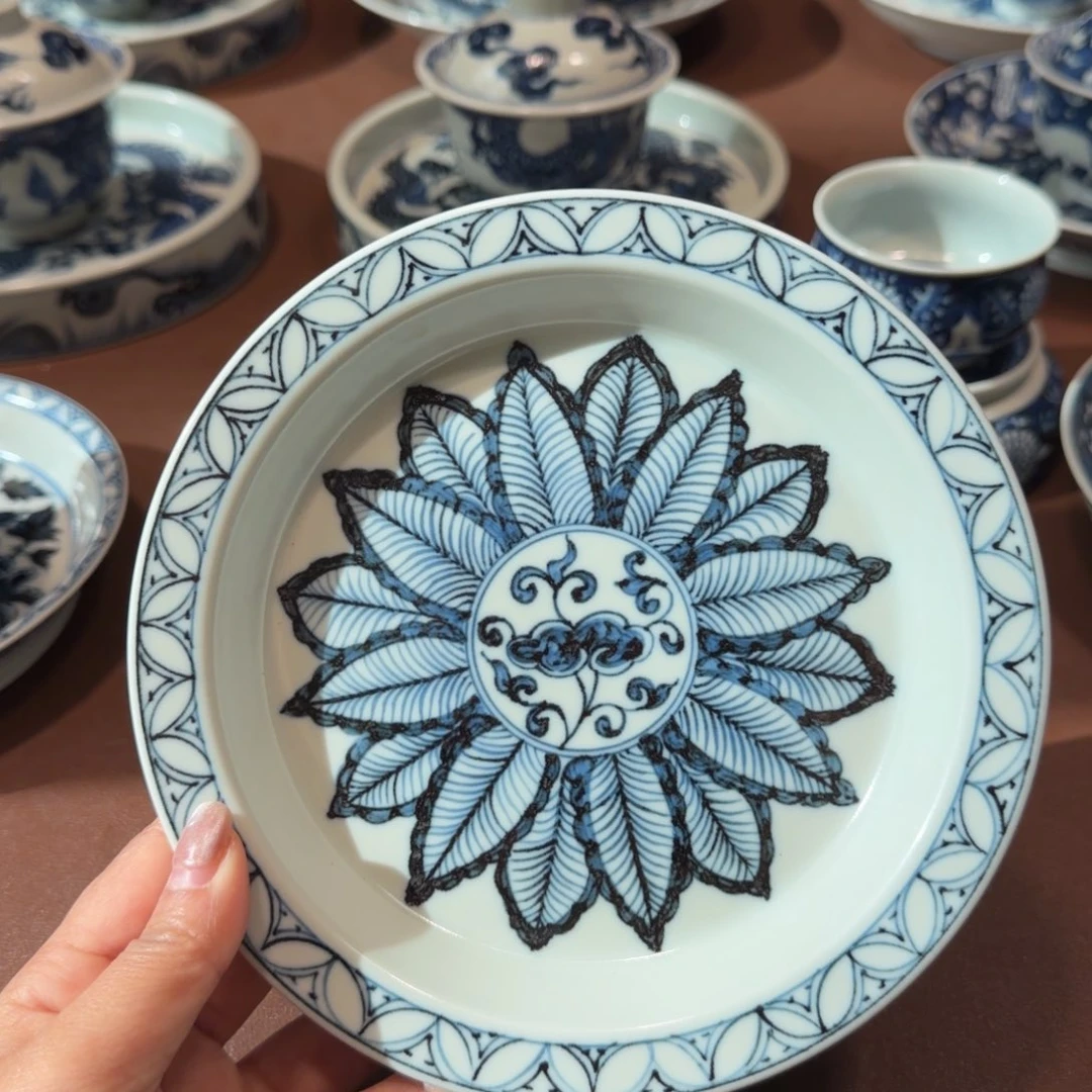 手工手绘茶具壶承福利