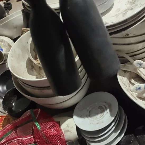 瓷发两个汤酒壶，国营四厂库存货