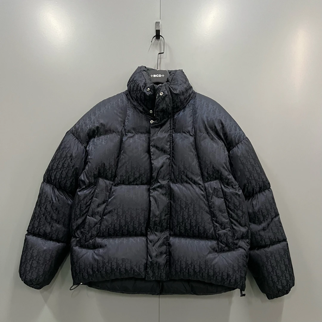 99新 DIOR/迪奥 ab111 011117 满印老花羽绒 50码