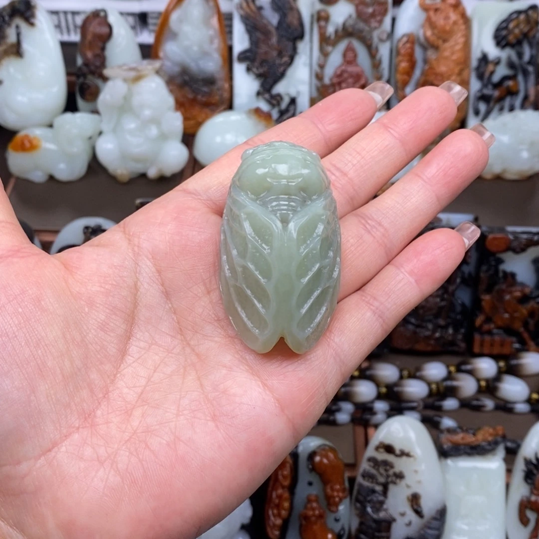 颈饰未镶嵌和田玉