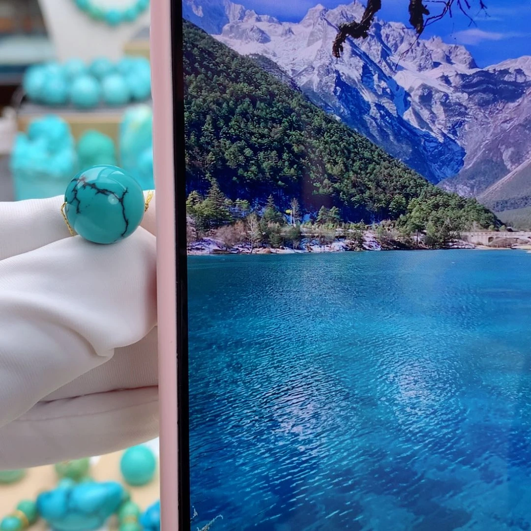 未镶嵌绿松石颈饰