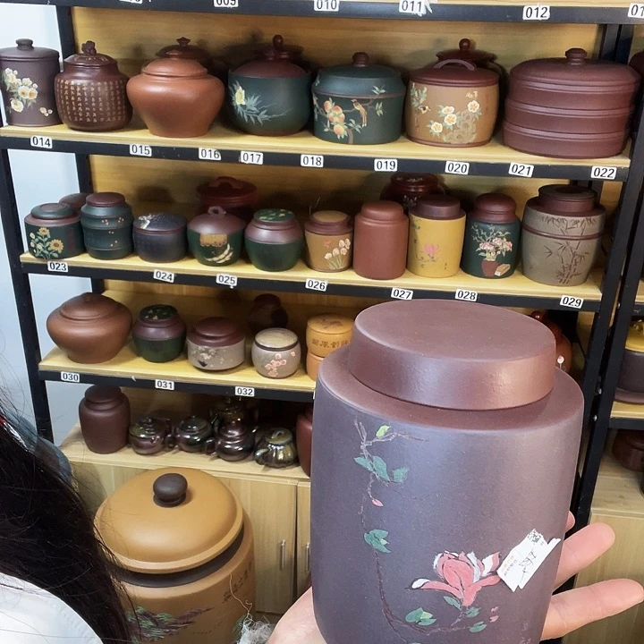 紫砂茶叶罐紫砂茶叶罐