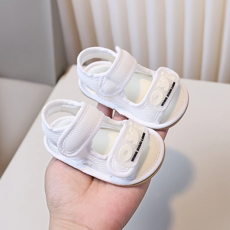 夏季0-1岁运动婴儿鞋学步鞋透气防滑婴幼儿夏季软底休闲宝宝鞋子8