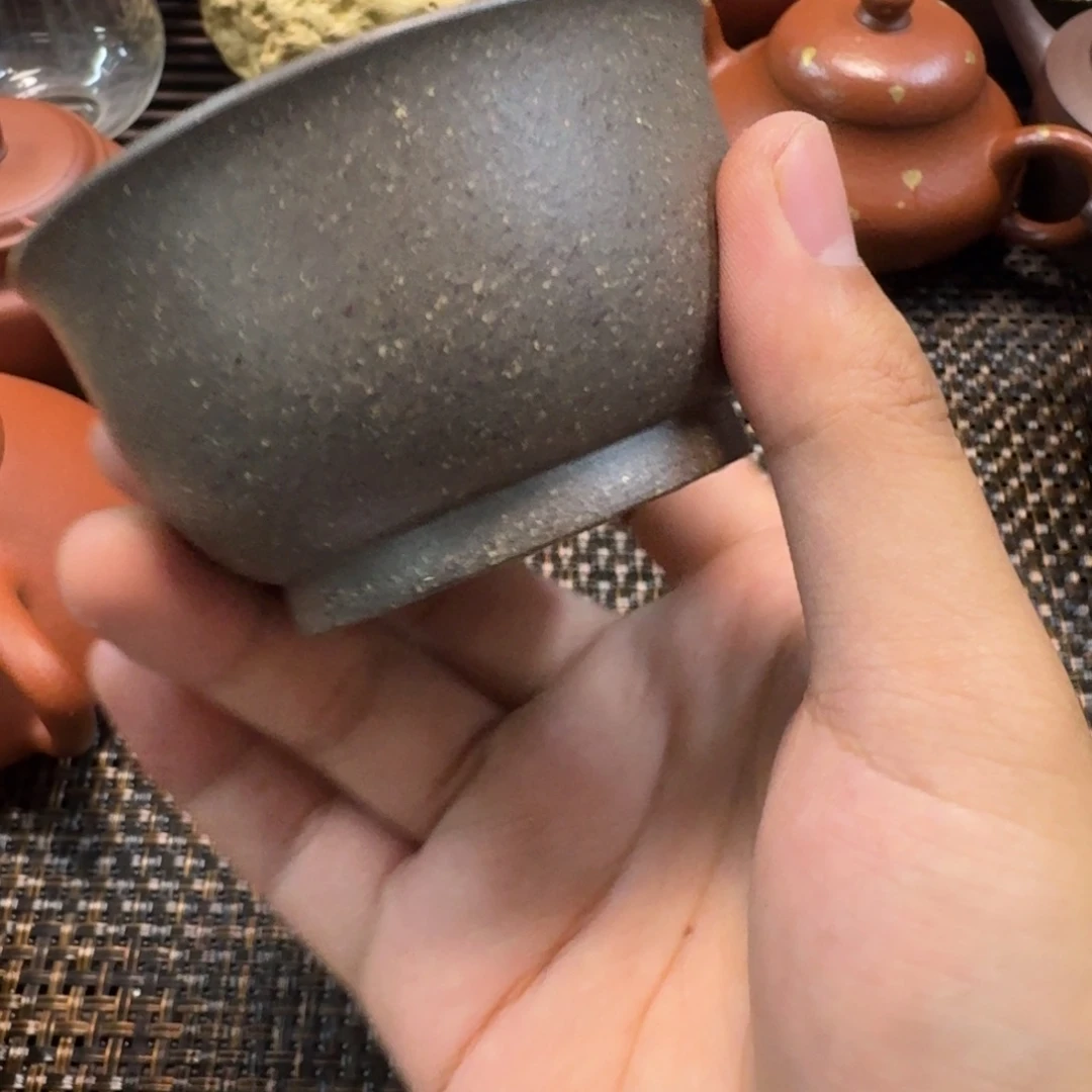 茶壶紫砂4号紫砂杯微瑕llll