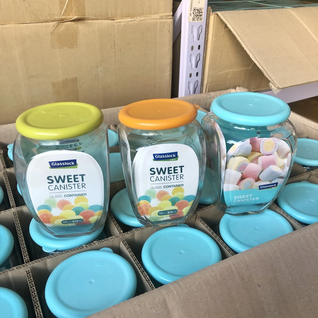 玻璃储物罐食品收纳糖果罐蜂蜜带盖杂粮调味罐子