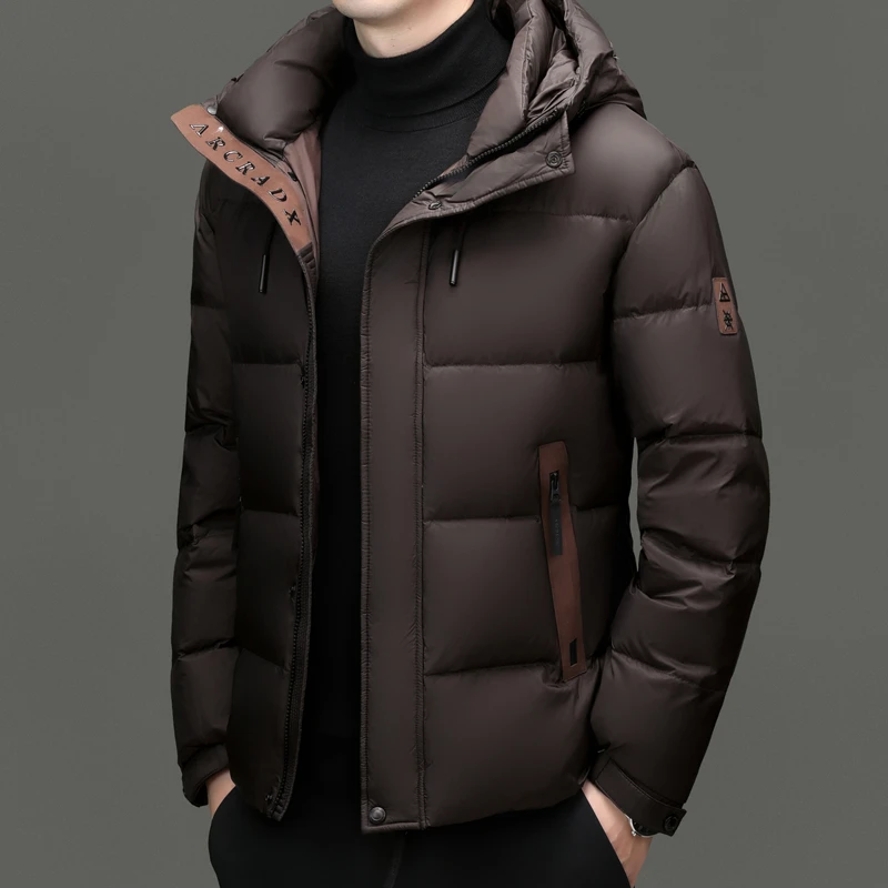 JOZDICE/纪治迪哲羽绒服外套冬季鸭绒防寒时尚气质羽绒服男款
