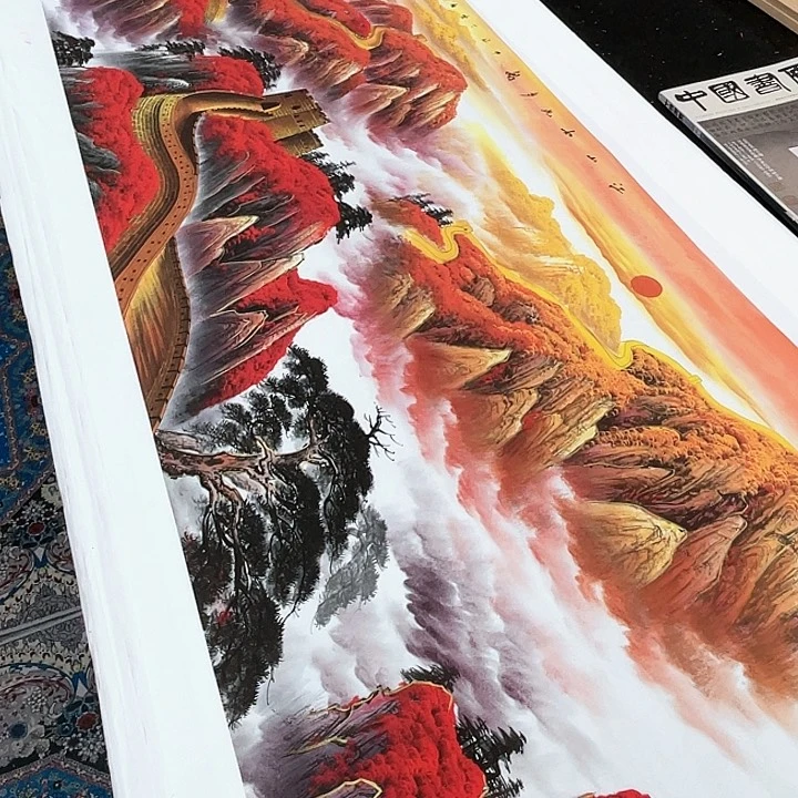 国画书画描金拓染金石传拓手写