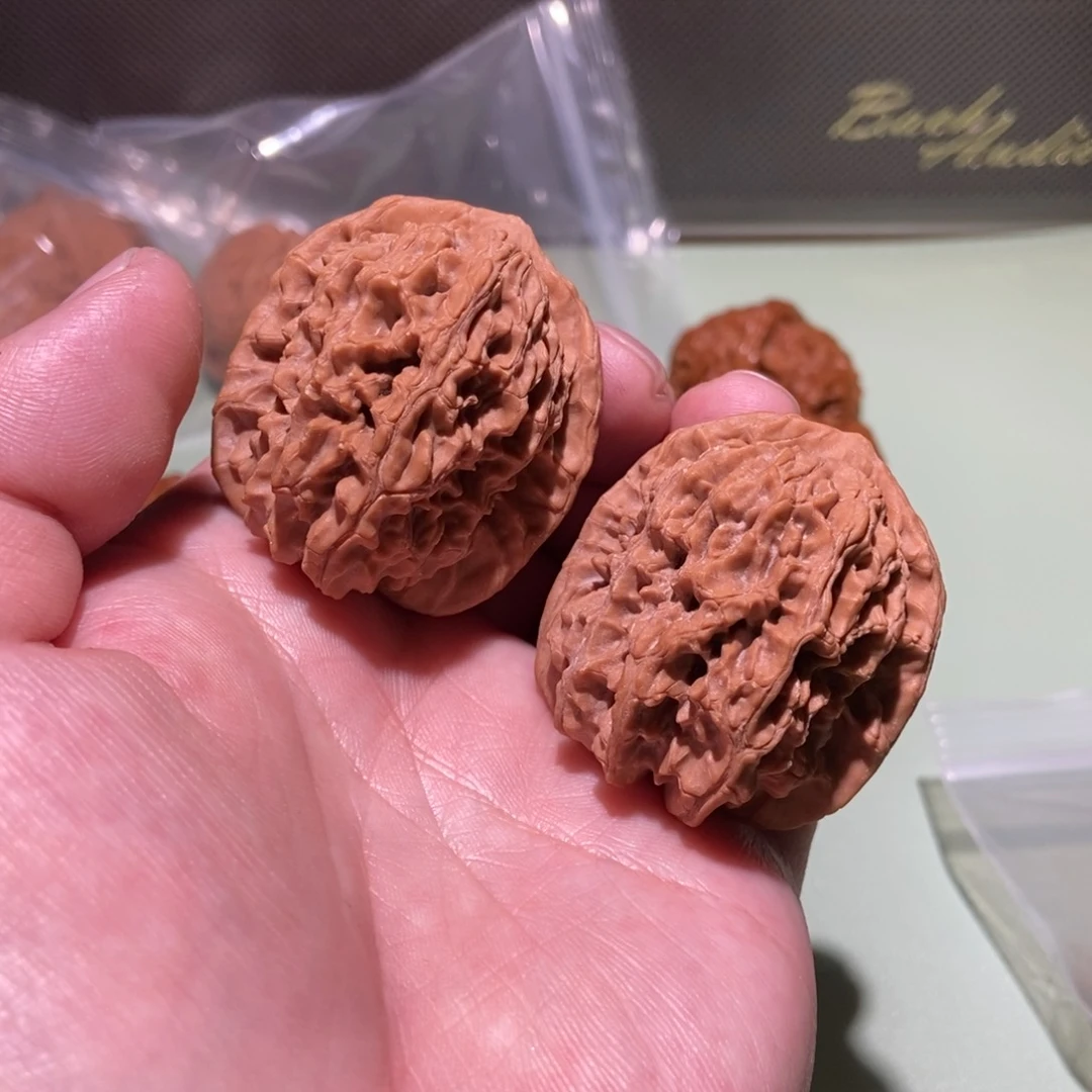 文玩核桃把件波*全品37马老四