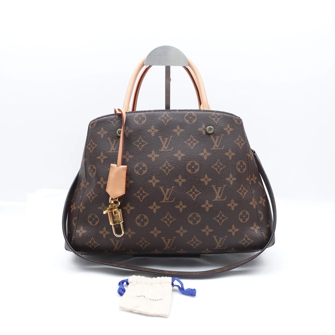 95新 LouisVuitton/路易威登 老花手提斜挎包T10213242