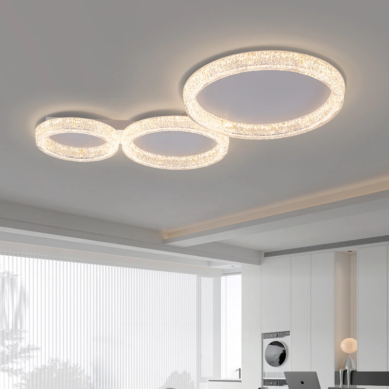 意式轻奢客厅吸顶灯2025新款高级感全屋中山灯具创意个性客厅主灯