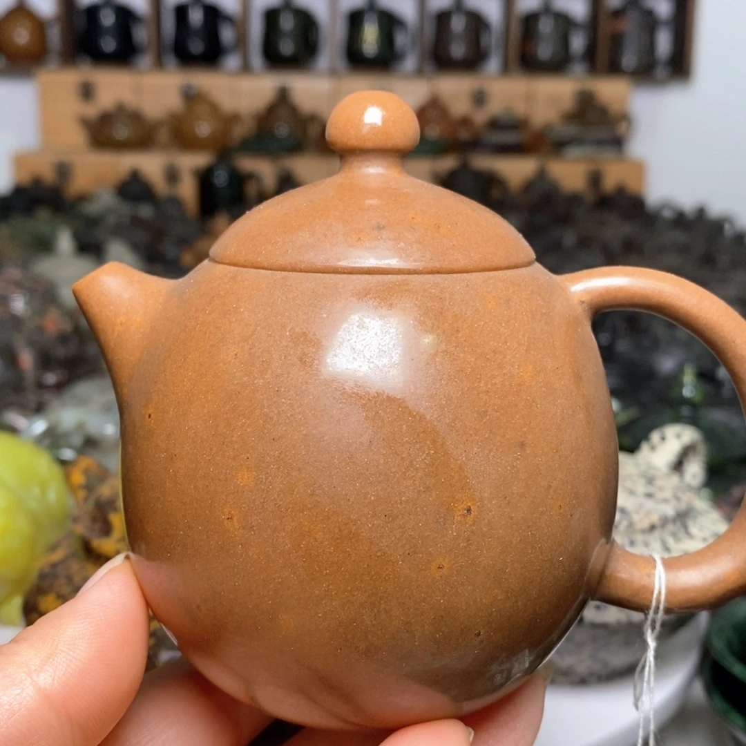 紫砂石福利款龙蛋壶210cc