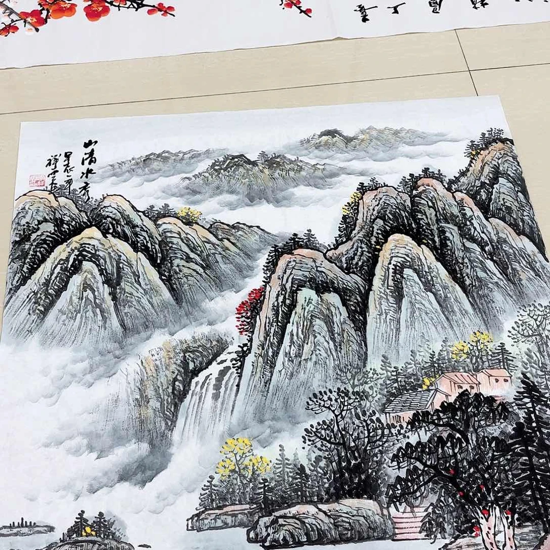 国画国画作品展，国画作品