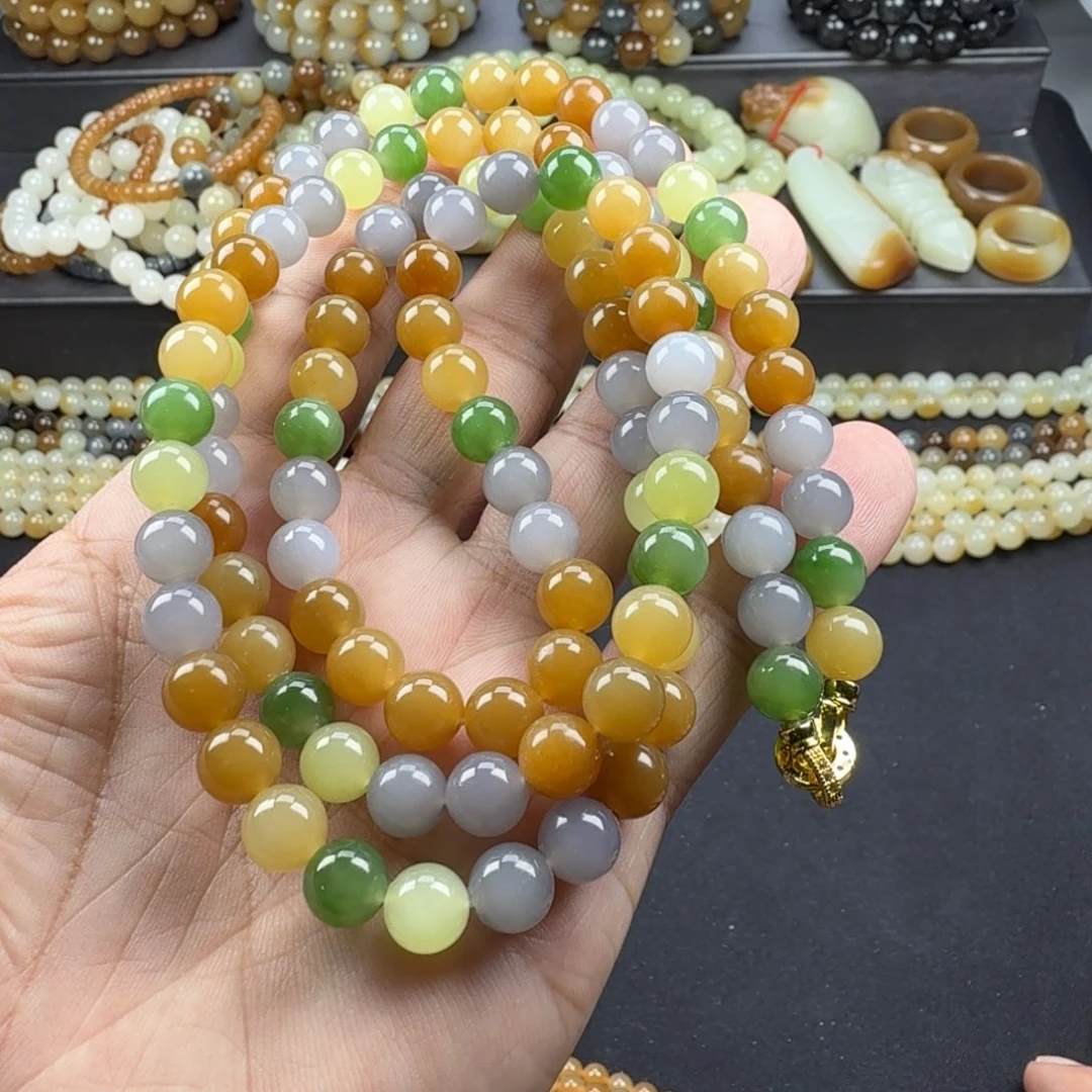 怀***光和田玉未镶嵌手链