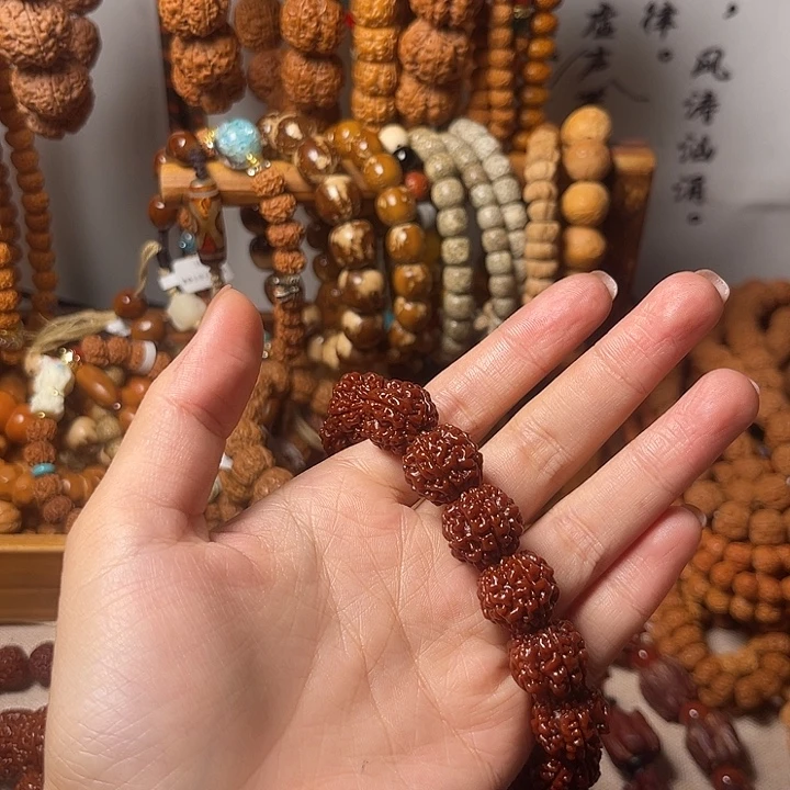 北***街金刚菩提吊坠15单圈