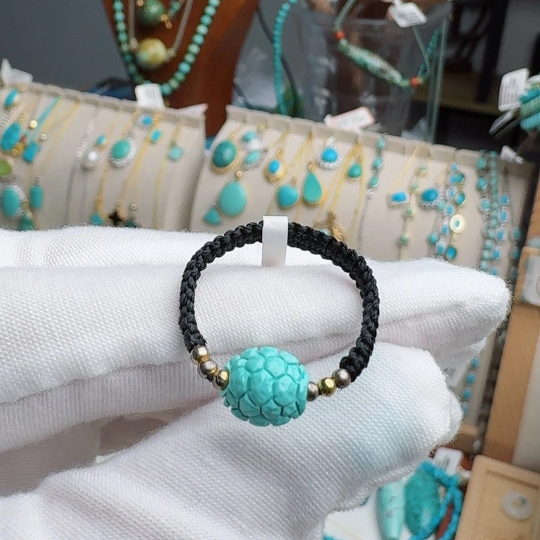 绿松石未镶嵌配饰