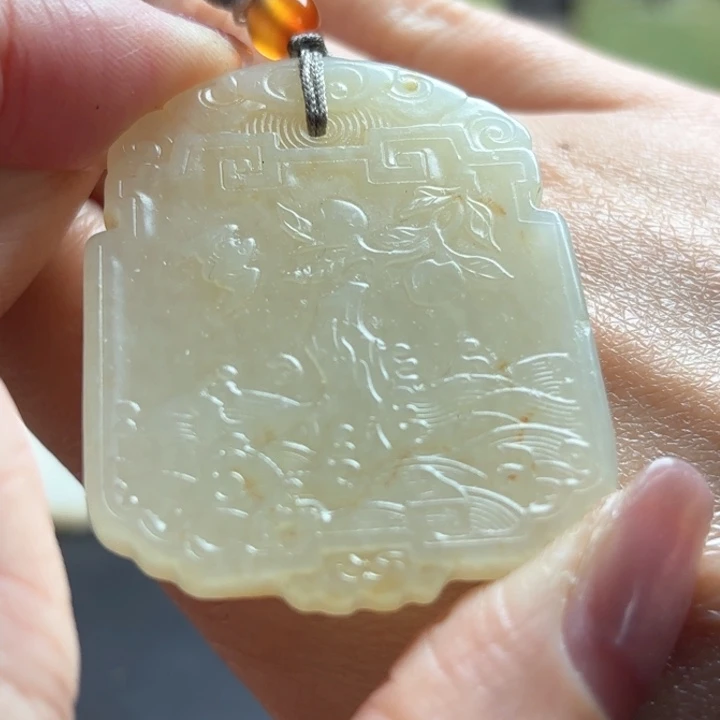 和田玉挂件未镶嵌