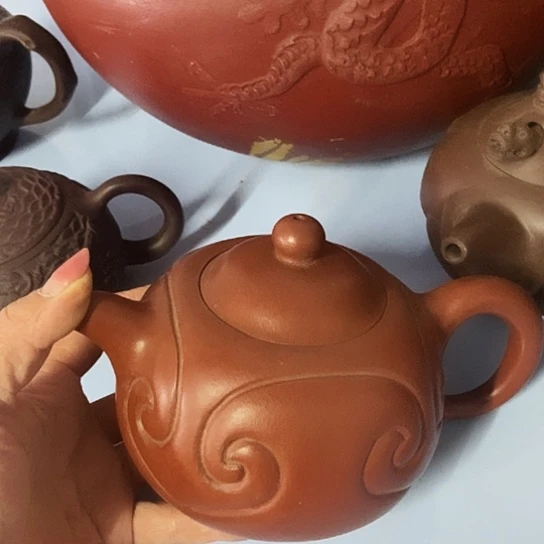 茶壶绿泥宜兴紫砂全手工制作工艺