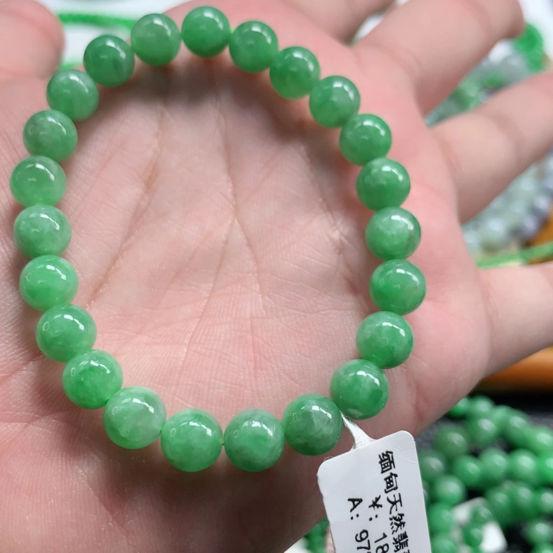 翡翠未镶嵌手链翡翠