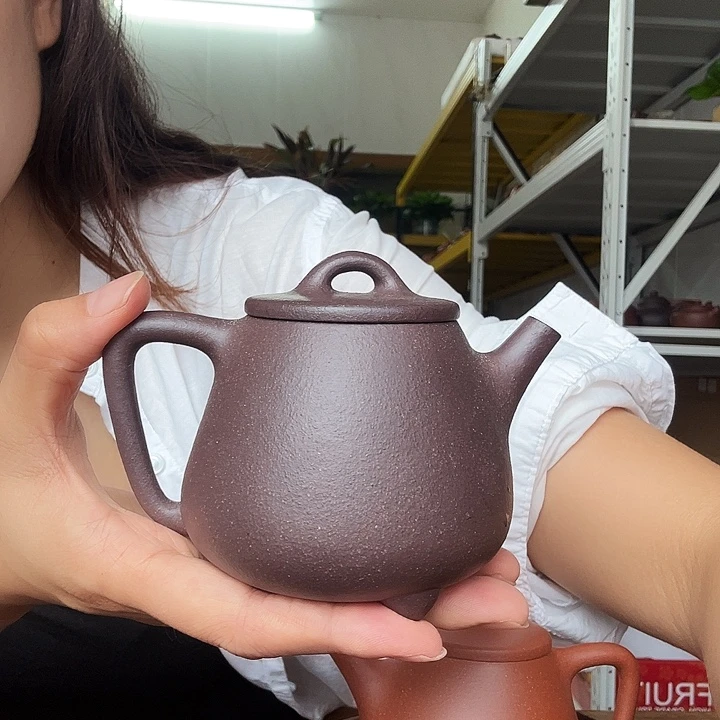 紫砂茶壶降坡高瓢260cc