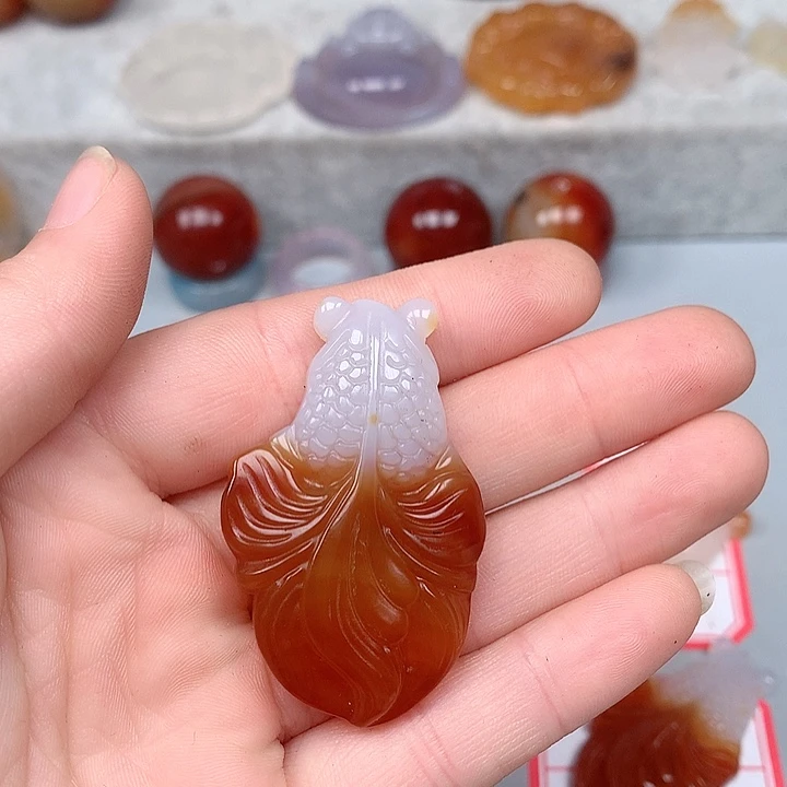 玛瑙/玉髓颈饰未镶嵌╰****╯