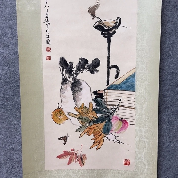 木***李横款装饰画w雪涛。。