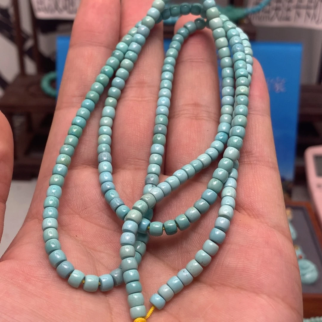 宁****绿松石未镶嵌挂件