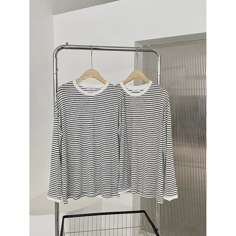 袖口拼接条纹防晒长袖5AT519271