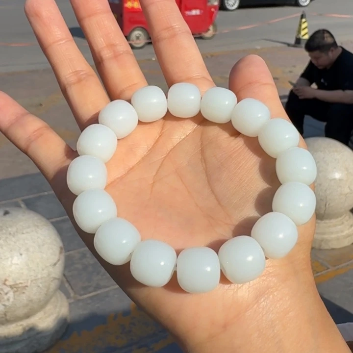 和田玉未镶嵌颈饰俄料高货白玉7V多样性拍一发一