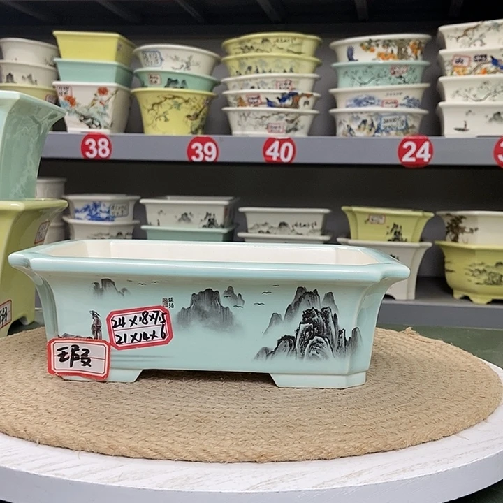 紫砂宜兴紫砂花盆