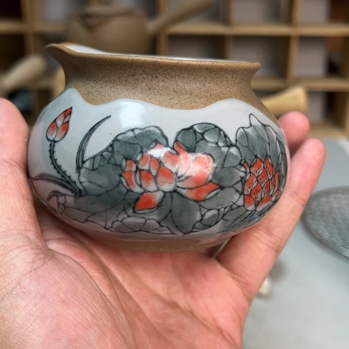 壶老段烧陶瓷茶器