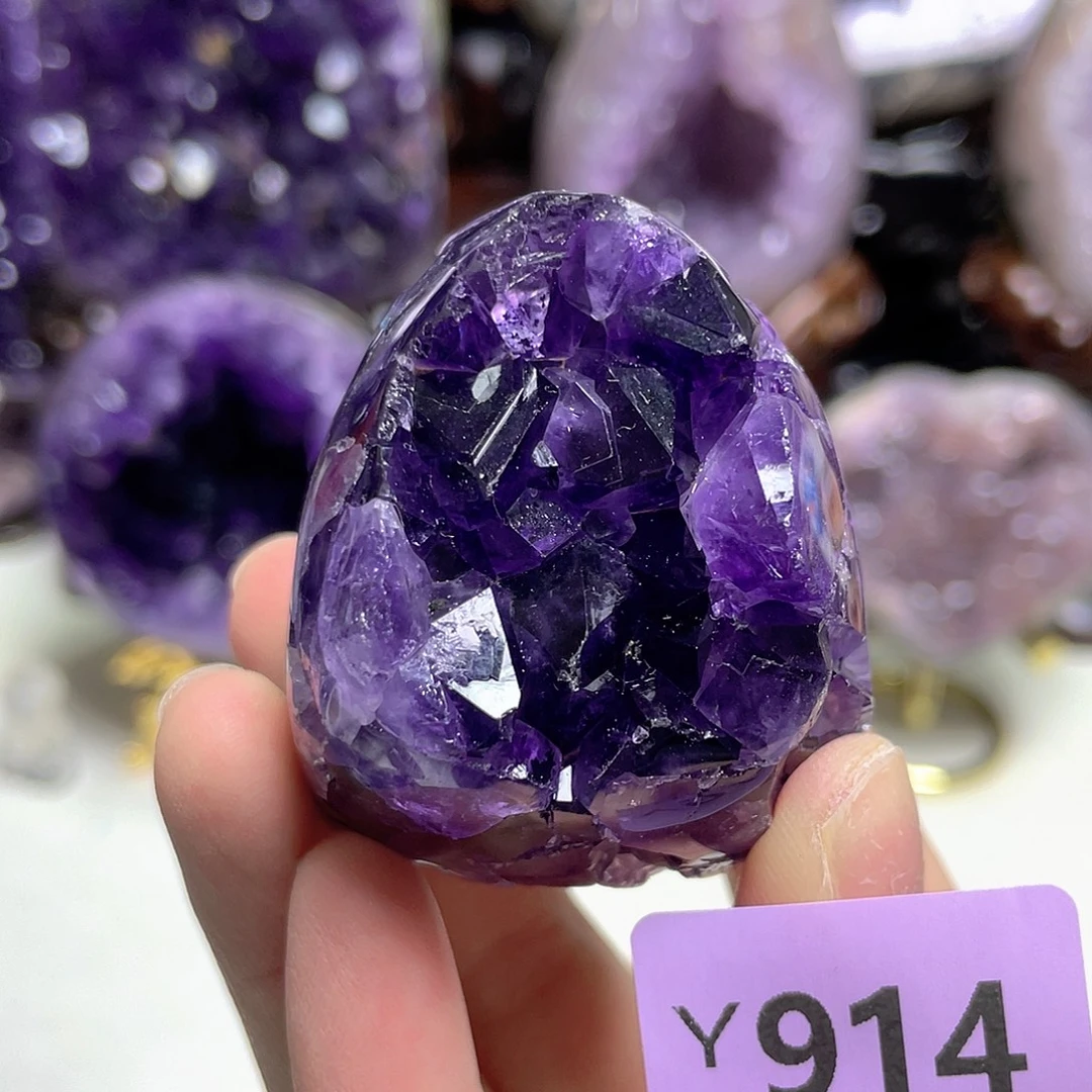 摆件未镶嵌紫晶晶震