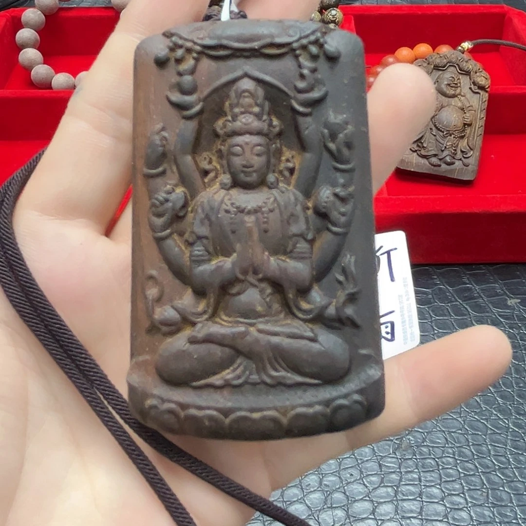 降真香手串/手链14千手观音吊坠