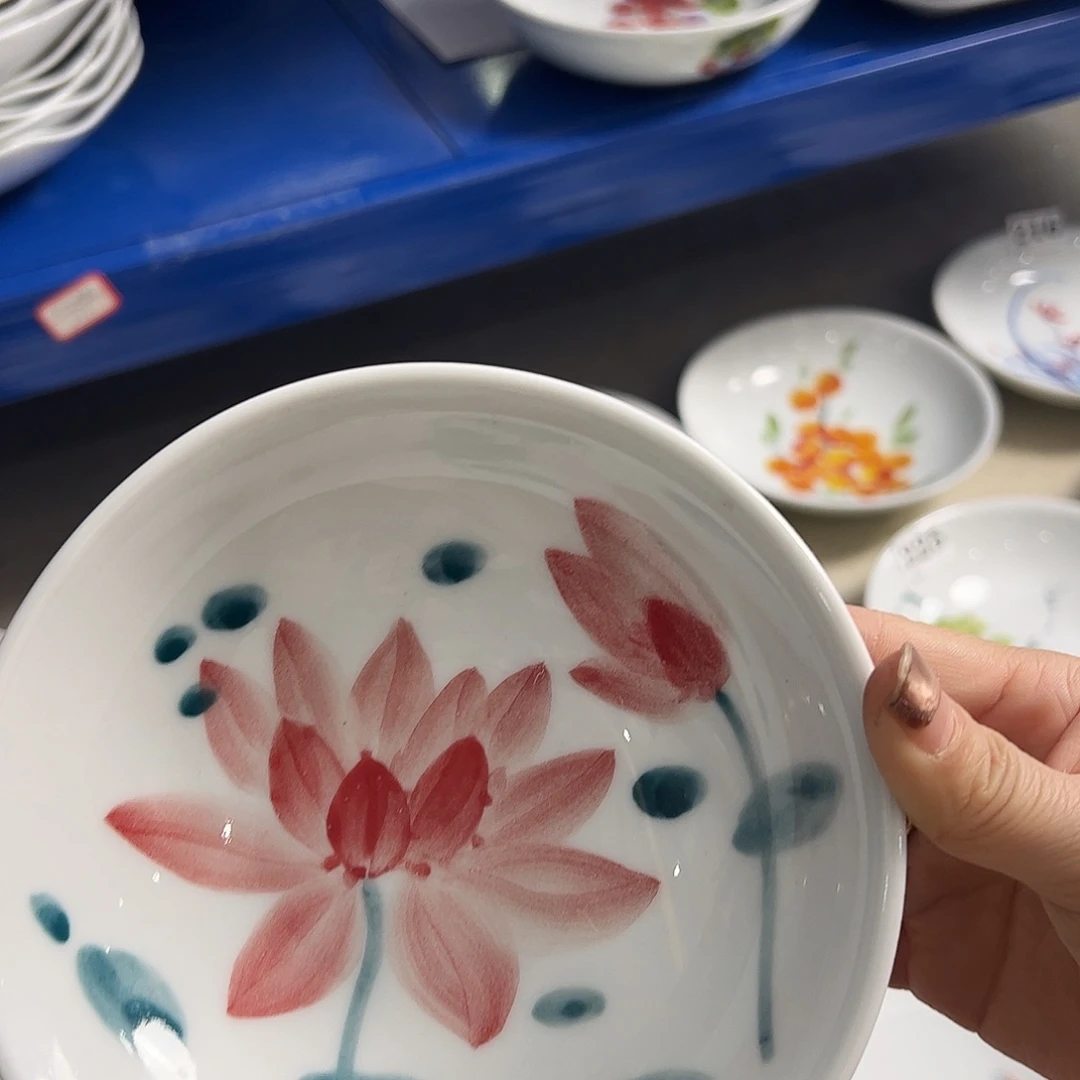 瓷片景德镇陶瓷手工手绘制作