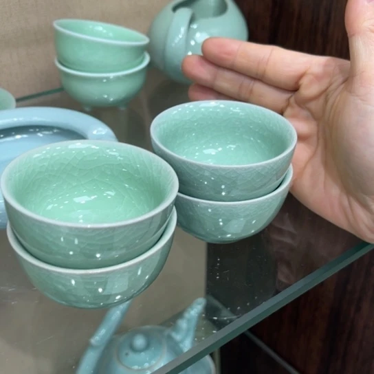 瓷片大宋名窑汝瓷茶具