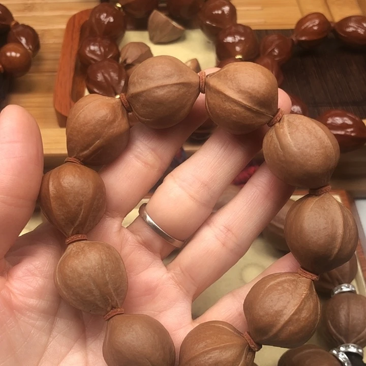 橄榄核手串梅林铁核21 X25特价