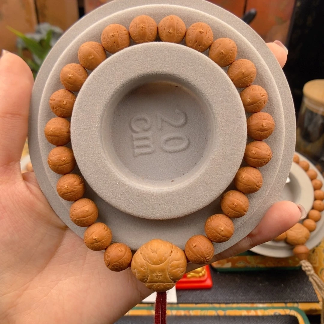 手串凤眼菩提10.3-10.7mm单仓圆桩大眼萌