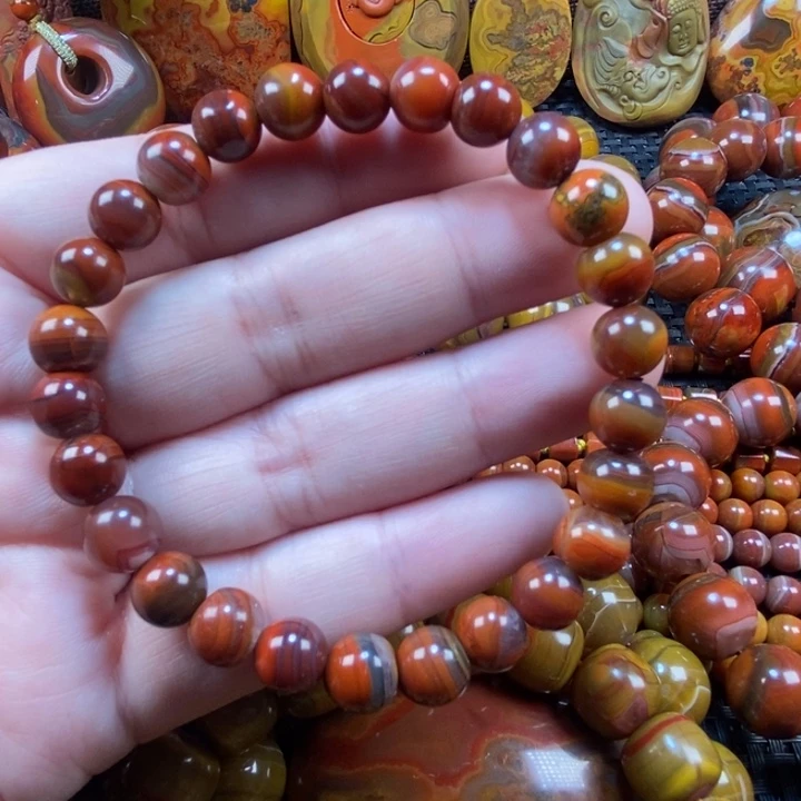 玛瑙/玉髓未镶嵌手链