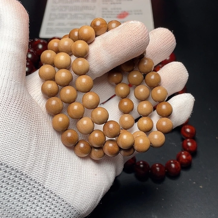 檀香木手串/手链1.0正区印度迈索尔老山檀香