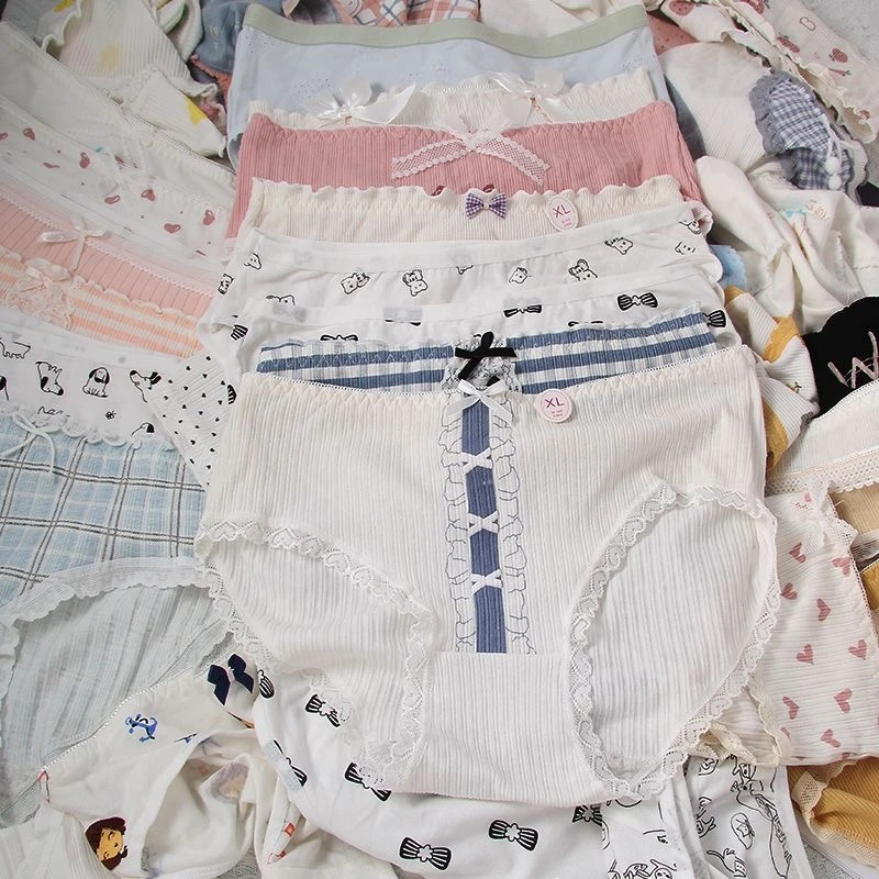 【编码M1-M50]混搭五件舒适高货甜美清仓女士孤品内裤