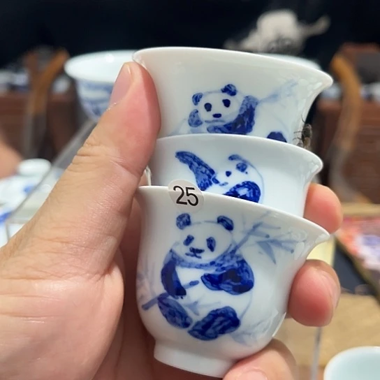 景德镇手工手绘陶瓷茶具｜