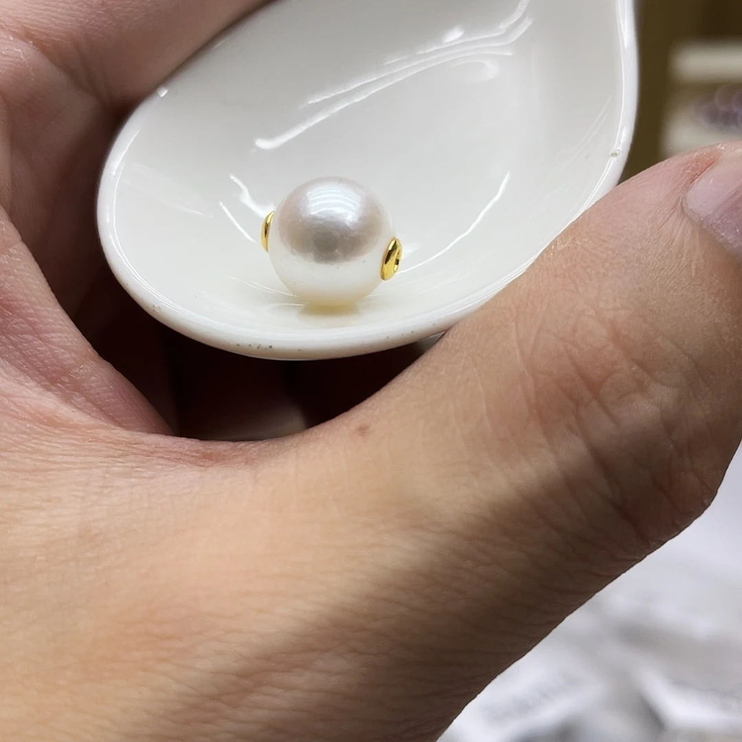 淡水珍珠银S925镶嵌颈饰