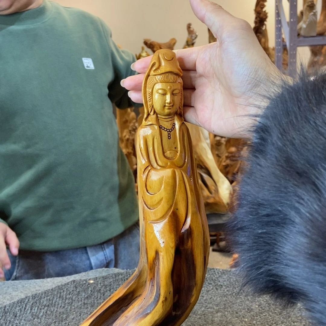 柏木（崖柏）太行崖柏根雕摆件