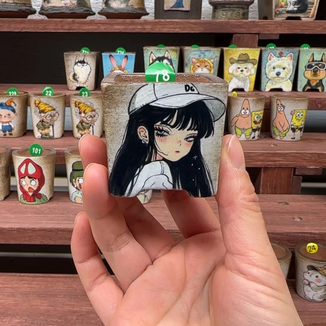 内口尺寸4厘米左右花盆