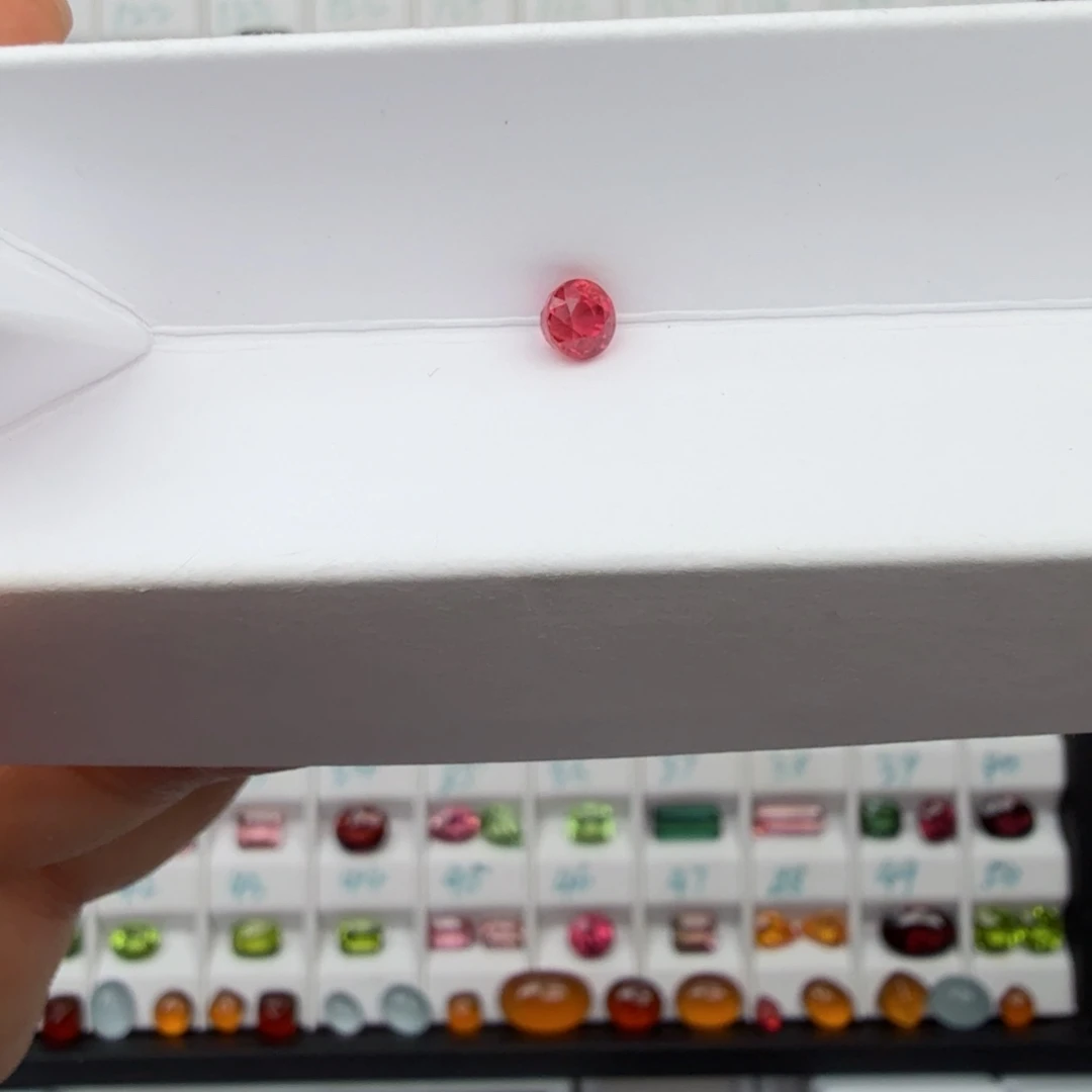 年***狂红宝石裸石天然0.51克拉