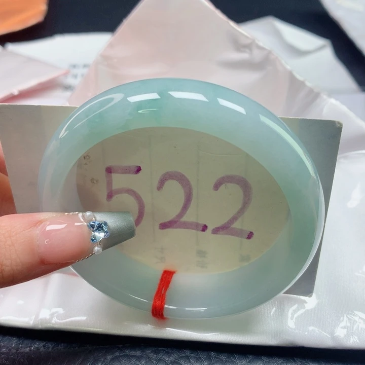 翡翠手镯未镶嵌圈口5960 宽版